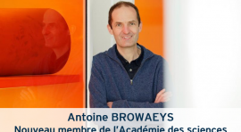 Antoine Browaeys, nouveau membre de l'Académie des sciences